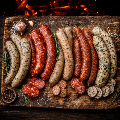 LINGUIÇA COM ESPECIARIAS