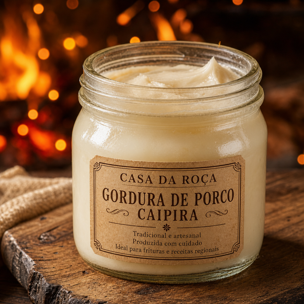 GORDURA PORCO CAIPIRA 1L